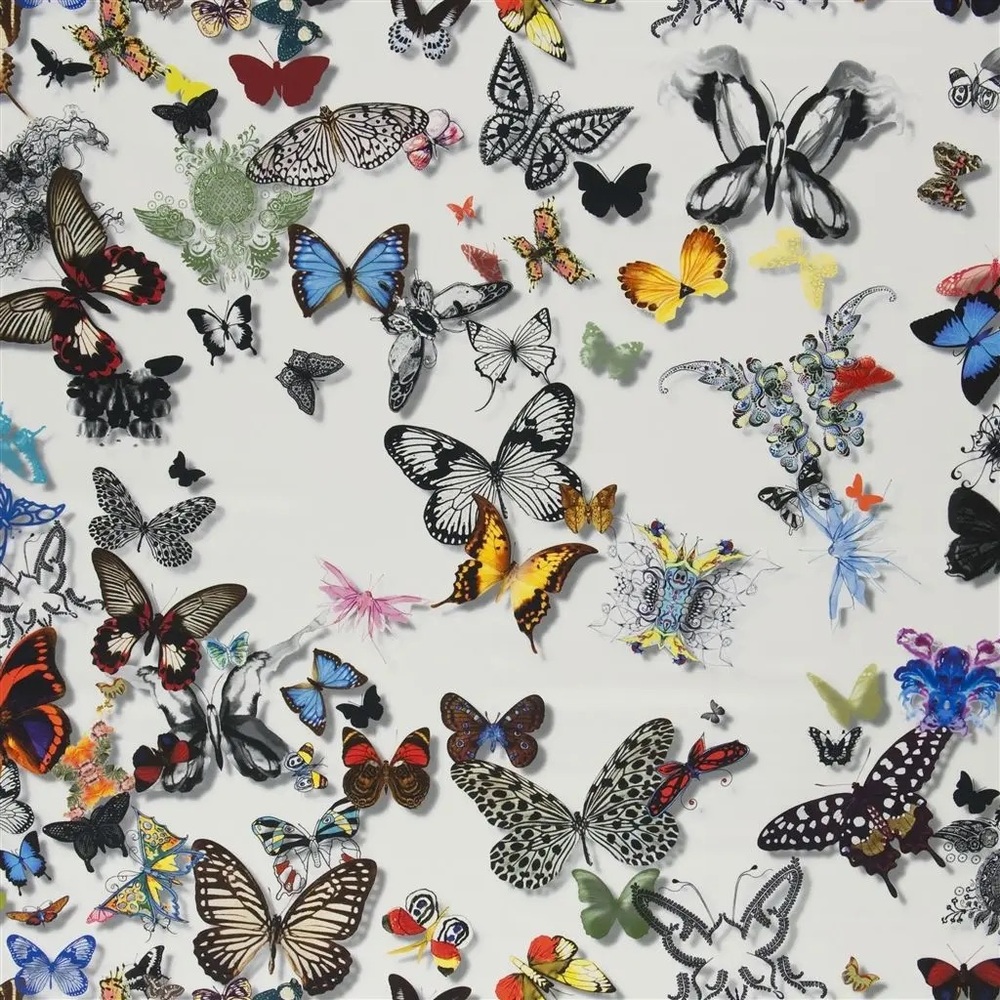 NEW Christian Lacroix Butterly Parade Wallpaper (3 rolls)